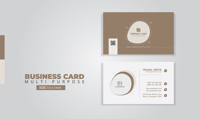 Modern Business Card Design Template