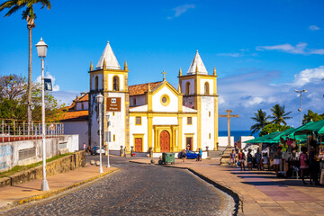 Fototapeta na wymiar Church of San Salvador of the World