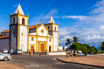 Fototapeta na wymiar Church of San Salvador of the World