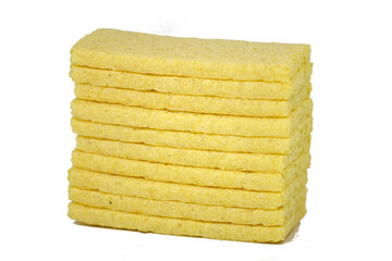 Crispy bread, gluten-free baked with maize semolina and maize flour