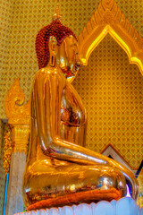 The Golden Buddha, officially titled Phra Phuttha Maha Suwanna Patimakon in Bangkok, Thailand.