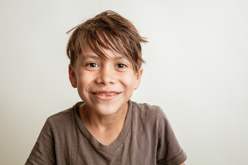portrait of a smiling boy