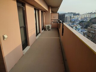 マンションのバルコニー