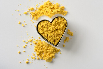 Medical Food in a Heart Shape