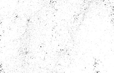 Grunge black and white pattern. Monochrome particles abstract texture. Background of cracks, scuffs, chips, stains, ink spots, lines. Dark design background surface.
