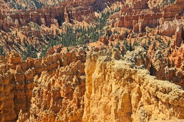 Bryce Canyon National Park, Utah. Giant natural amphitheaters, hoodoos, delicate and colorful...