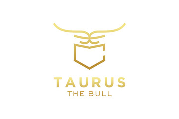 Letter C logo, Bull logo,head bull logo, monogram Logo Design Template Element