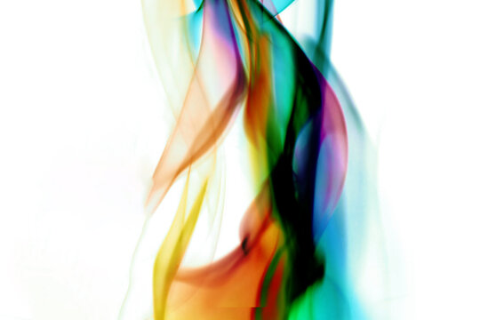 Smoke Colorful Background Design 