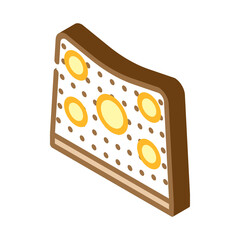 target trainer isometric icon vector. target trainer sign. isolated symbol illustration