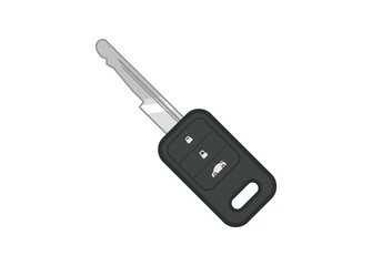 Car key. Simple flat illustration.