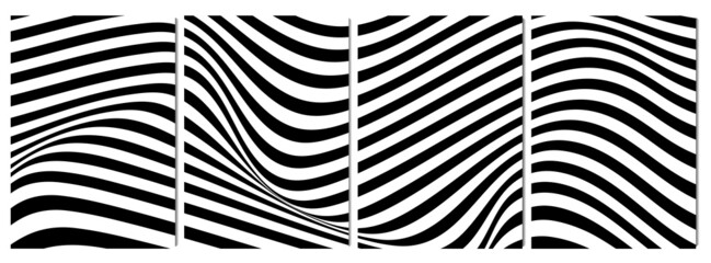 Abstract background design. Zebra stripes. Minimal design for poster, background, banner, wallpaper, flyer, cover, magazine.