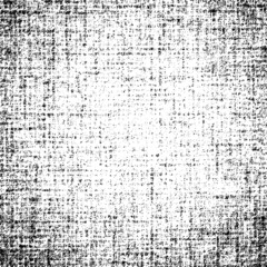 Old cloth. Texture of burlap, canvas. Vector background, shades of gray.