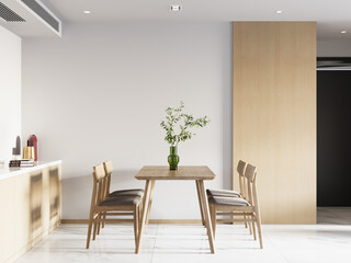 Dining Room Wall Mockup