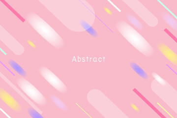 Abstract 背景　ピンク　カラフル