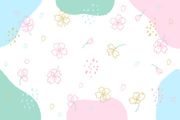 桜　ナチュラル　背景