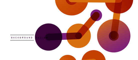 Network concept abstract background. Dots connection. Big data idea. Business template for wallpaper, banner, background or landing