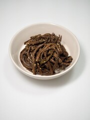 한국 전통음식 고사리 무침