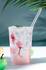 Summer iced drinks