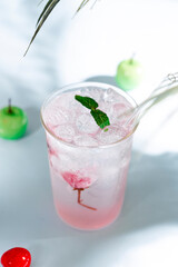 Summer iced drinks