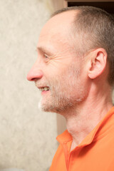 Obraz premium portrait of an adult smiling man