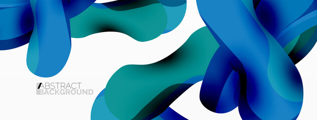 Creative geometric wallpaper. Splash shapes composition background. Techno business template for wallpaper, banner, background or landing