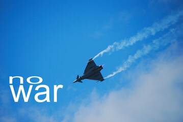no war jet fighter plane