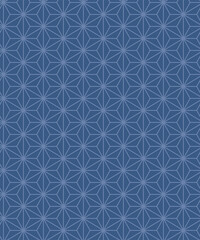 シームレスの麻の葉模様デザイン