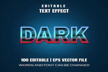text effects Dark