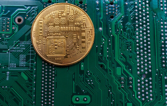 Gold cryptocurrency and computer circuits, the future is already here