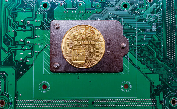 Gold cryptocurrency and computer circuits, the future is already here