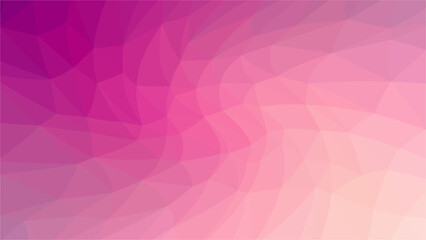 Obraz premium Bright polygon pattern. Low poly design 