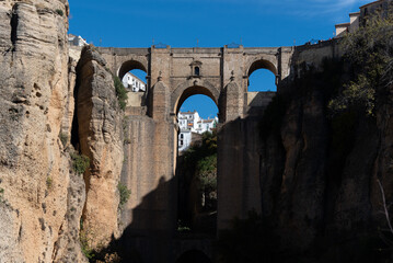 Puente de Ronda en Andalucía, España