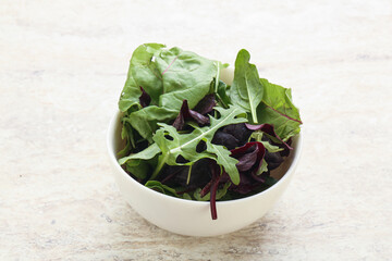 Vegetarian mix green vitamin salad