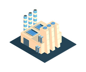 Industrial Building Icon