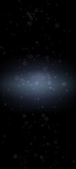 Obraz premium Digital render of starry bokeh backdrop on dark background blurry and soothing pastel colors