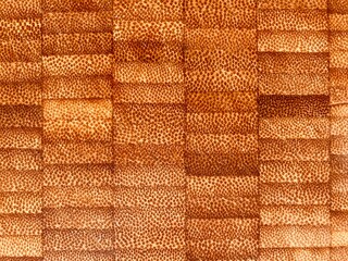 a wooden surface consisting of small rectangles