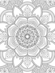 Mandala Coloring Page