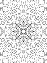 Mandala Coloring Page