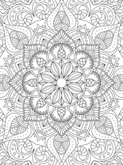 Mandala Coloring Page