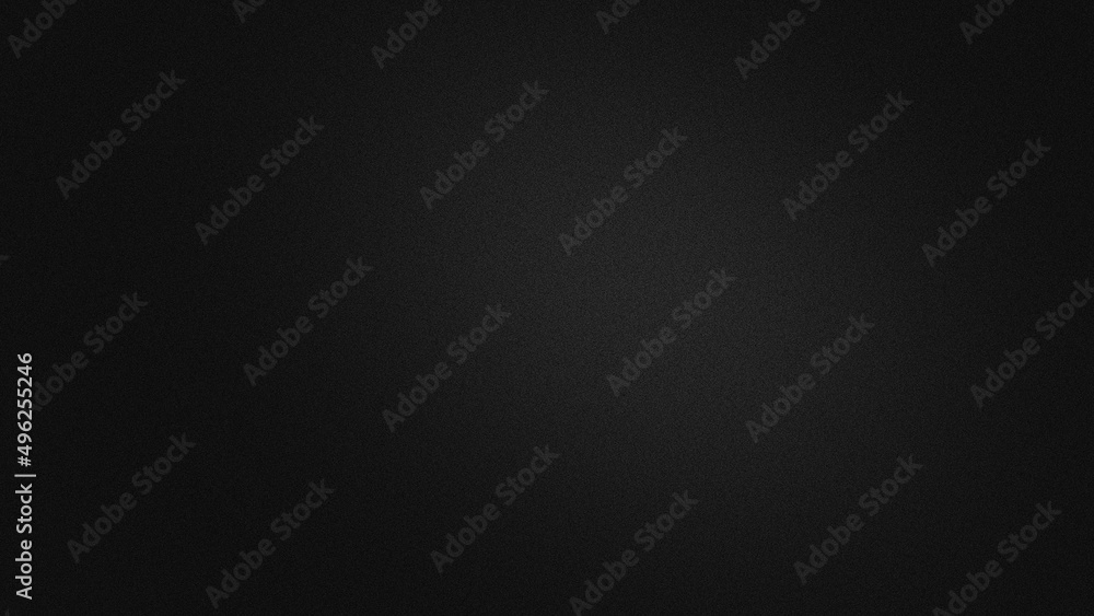 Sticker grainy dark grey black background with gradient highlight and fine noise