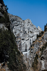 Il Precipizio in Val di Mello, Lombardia, Italia