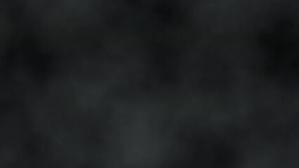 Gradient darkness with smoke fills motion animation mystery