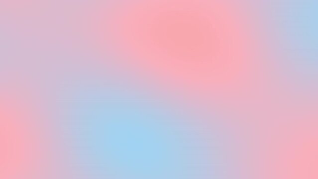 Blending shade palette of pink and blue animation