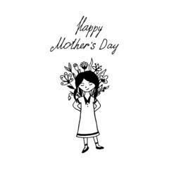 
mother's day illustration