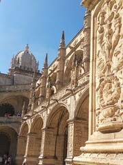 El monasterio de los Jerónimos de Belem de Lisboa. Portugal.