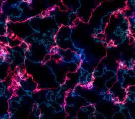 Space dark, cosmos marble vibrant coloured texture.