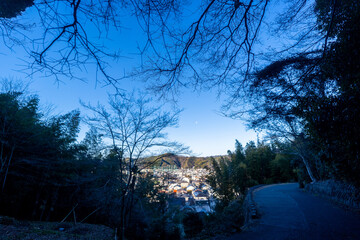 梶山公園道中＆山頂