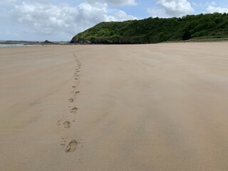 Pas sur la plage
