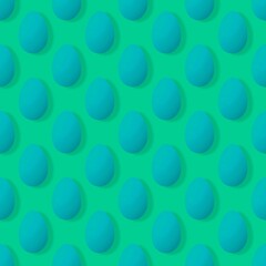 Easter seamless pattern with eggs for wallpaper and fabrics and textiles and packaging and gifts 