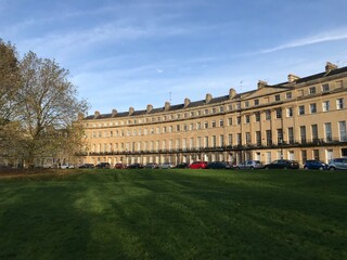 Fototapeta premium Bath Building Cresent Park